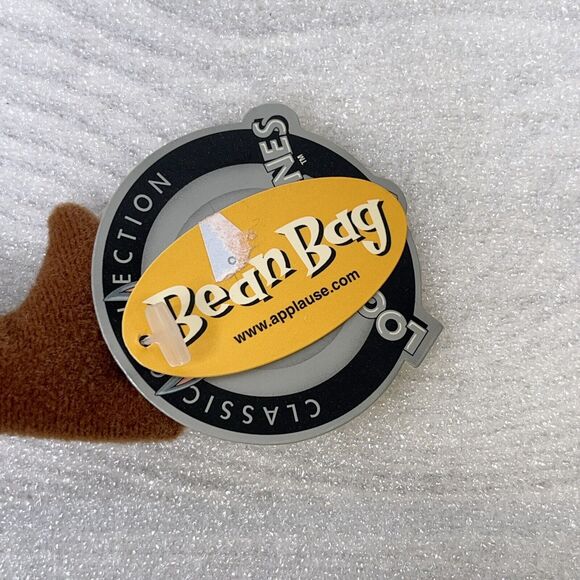 2x Tasmanian Devil TAZ Bean Bag Plush Figure Looney Tunes Applause 1997 w/ Tags - Picture 4 of 9